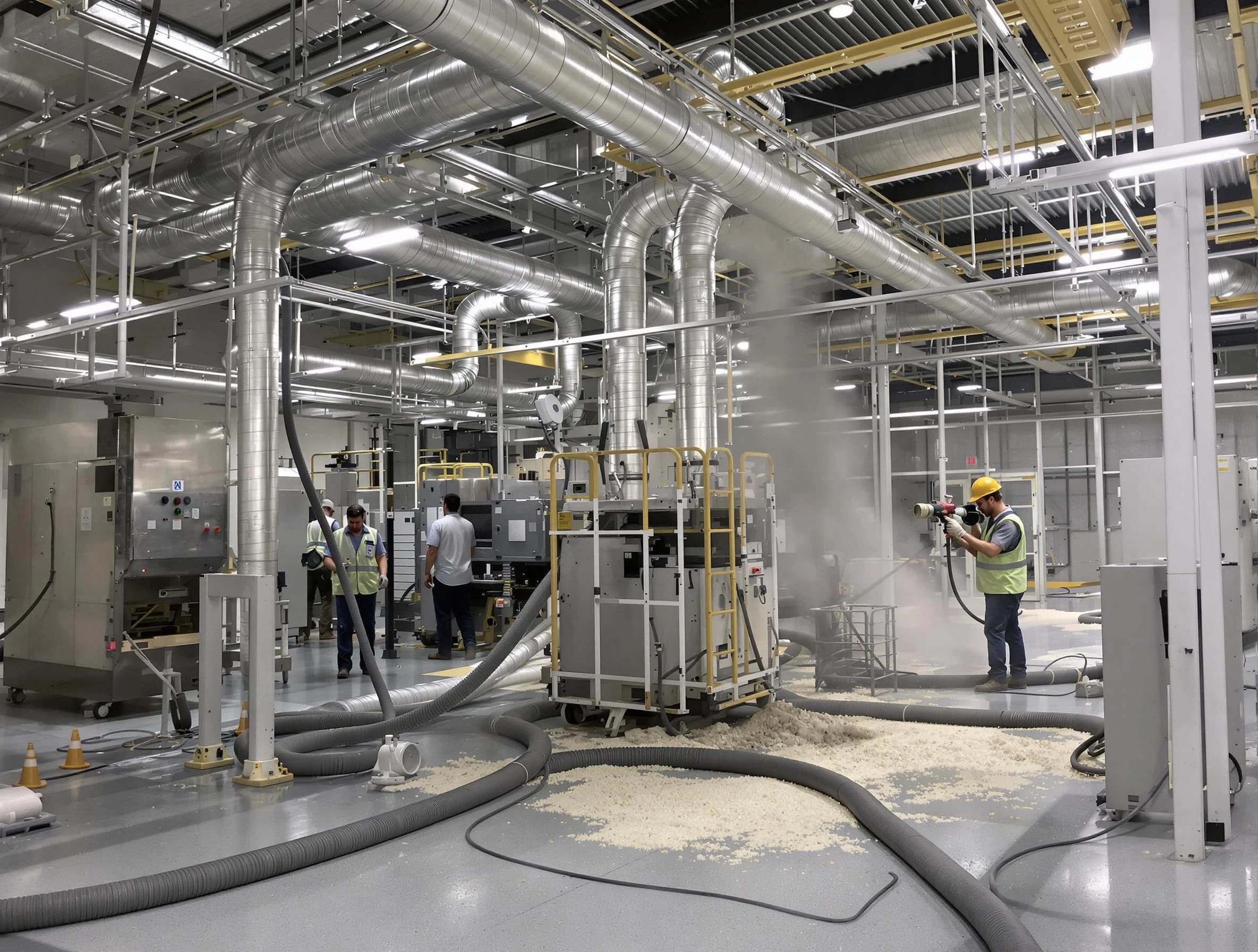 Heavy-duty industrial duct cleaning by Midvale Air Duct Cleaning in Midvale