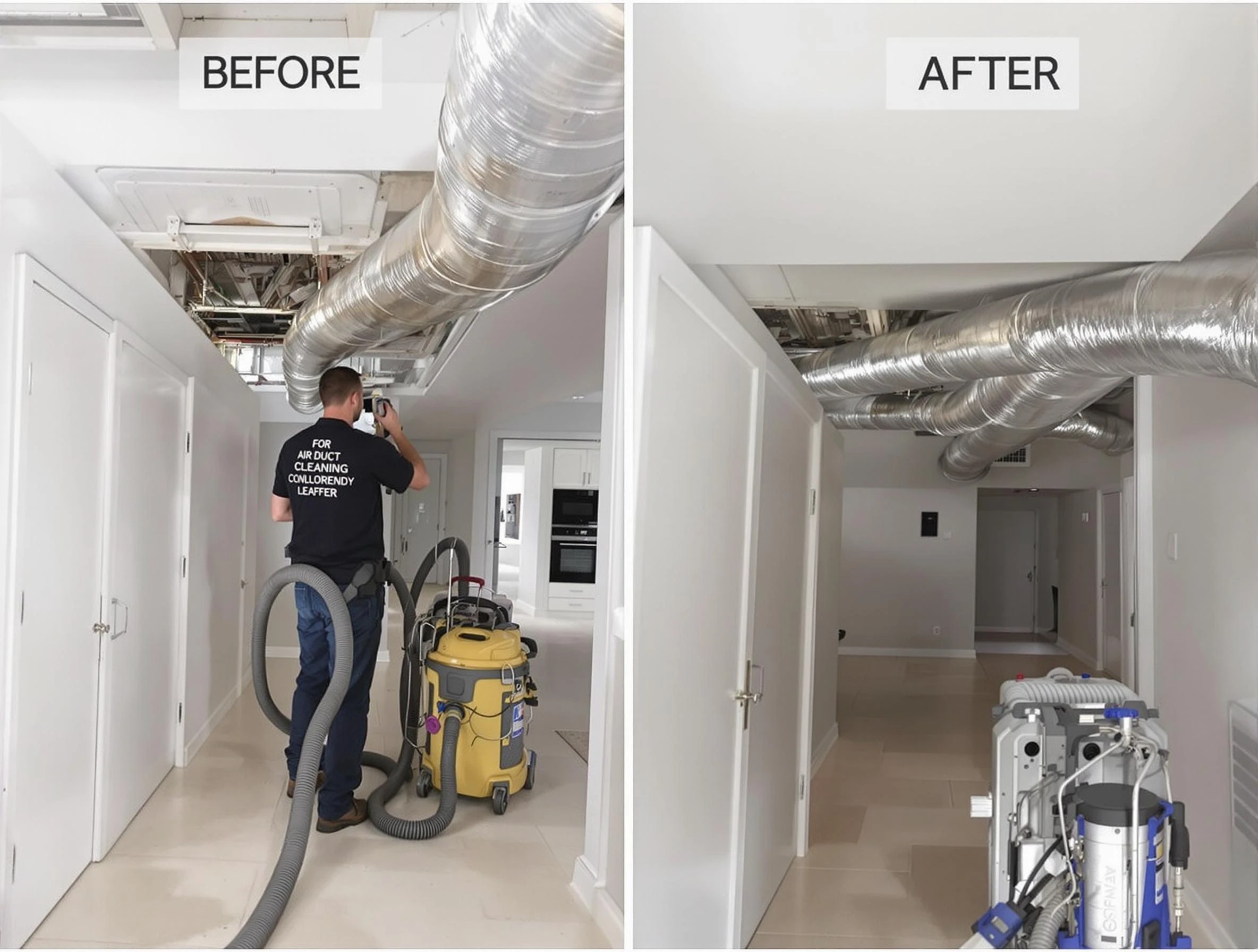 Midvale Air Duct Cleaning professional performing thorough air duct cleaning in Midvale