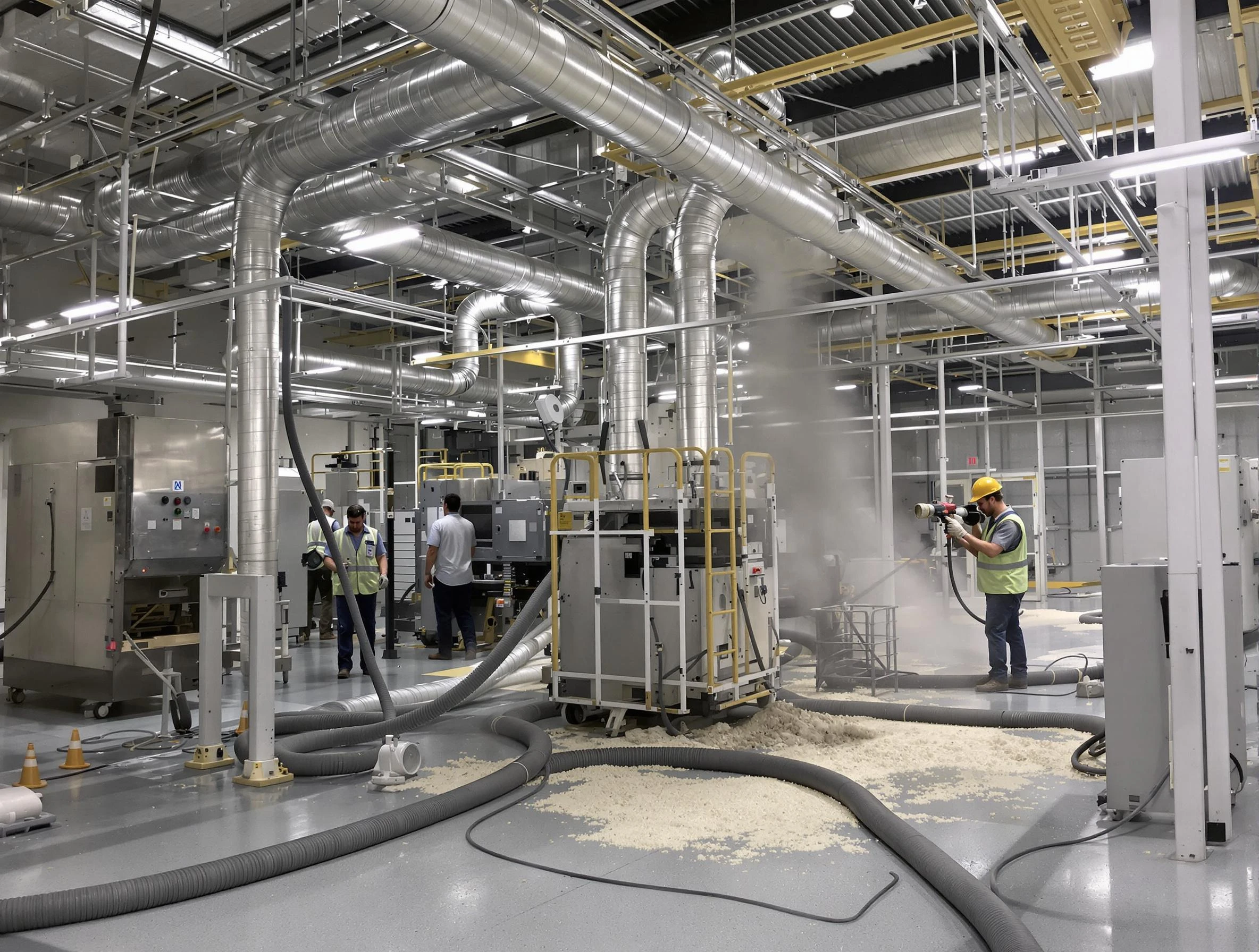 Heavy-duty industrial duct cleaning by Midvale Air Duct Cleaning in Midvale